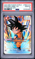 2024 DRAGON BALL SUPER CARD GAME FUSION WORLD ULTRA LIMIT #FB04-012 SON GOKU (MINI) : DA ALTERNATE ART
