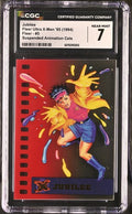 1994 Fleer Fleer Ultra X-Men '95 Suspended Animation Cels Jubilee #5 CGC 7 NRMT