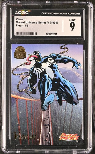 1994 Fleer Marvel Universe Series V Venom #2 CGC 9 MINT