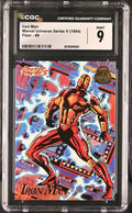 1994 Fleer Marvel Universe Series V Iron Man #8 CGC 9 MINT