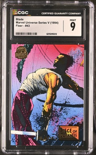 1994 Fleer Marvel Universe Series V Blade #43 CGC 9 MINT