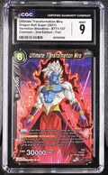2021 Dragon Ball Super Vermilion Bloodline 2nd Edition Foil Ultimate Transformation Mira #BT11-137 CGC 9 MINT