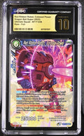 2022 Dragon Ball Super Ultimate Squad Foil Red Ribbon Robot, Colossal Power #BT17-038 CGC 10 PRISTINE