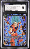 2020 Dragon Ball Super Spirit of Potara SSB Son Goku, Tenacious Warrior #SD12-03 CGC 9 MINT