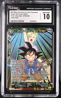 2023 Dragon Ball Super Power Absorbed Son Goku & Android 18 Vital Teamwork SR #BT20-064 CGC 10 GEM MINT