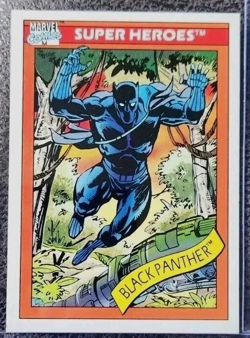 1990 Impel Marvel Universe Black Panther Super Heroes #20 Rookie