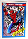 1990 Impel Marvel Universe #29 SPIDER-MAN Series 1 Trading Card