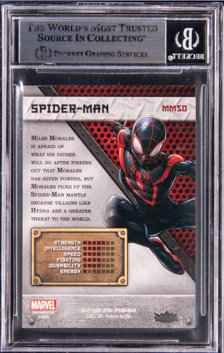 2017 ULTRA PRECIOUS METAL GEMS PMG GREEN SPIDER-MAN