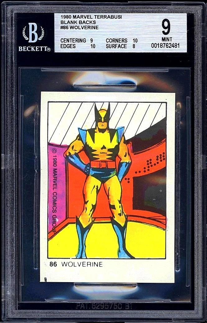 1980 Marvel Wolverine Terrabusi Argentina #86