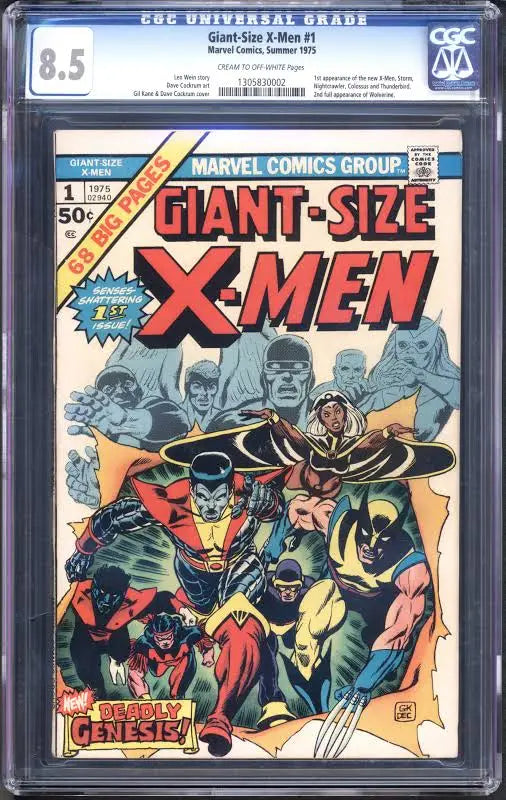 Giant-Size X-Men (1975 Marvel) # 1 CGC CGC 8.5