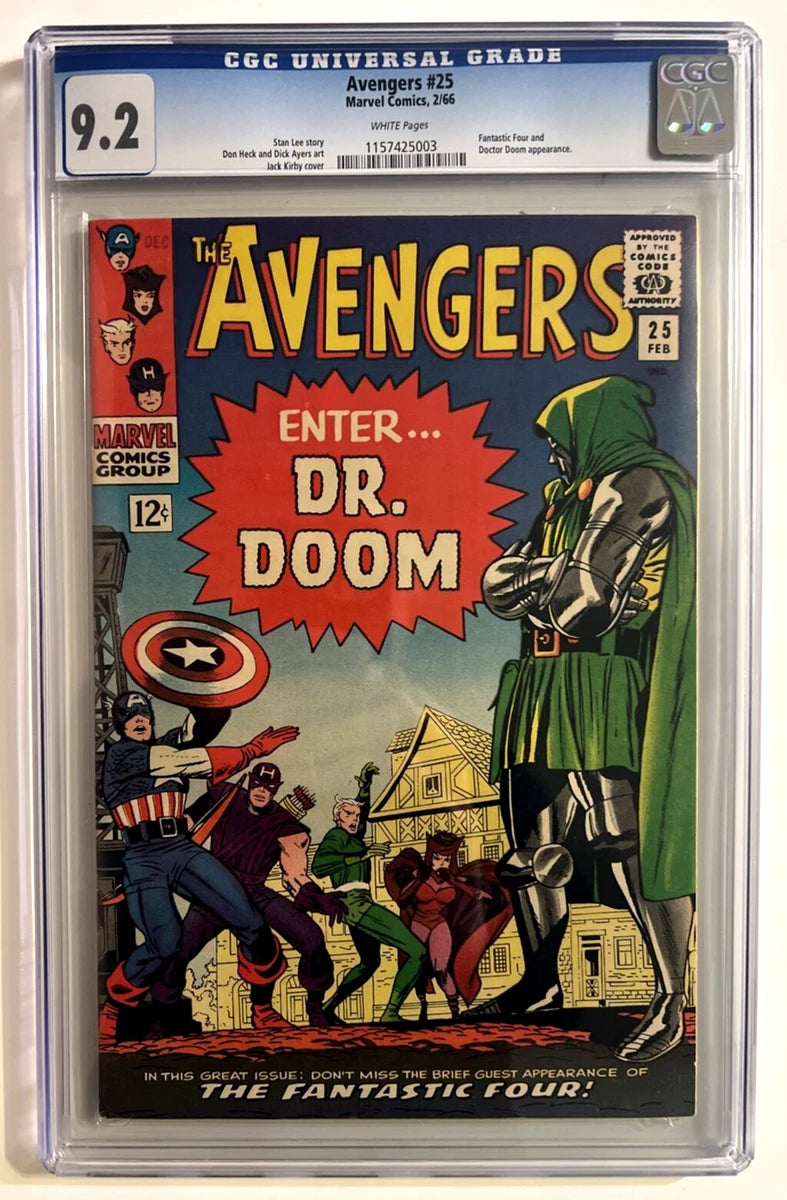 AVENGERS #25 CGC 9.2
